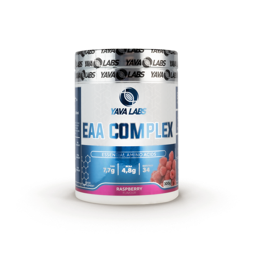 [5904365090971] Yava Labs EAA Complex Essential amino Acids-34Serv-300G- Raspberry
