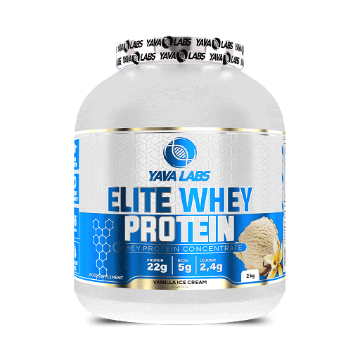 [5904365090292] Yava Labs Pure Elite Whey Protein Concentrate-66Serv-2KG-Vanilla ice Cream