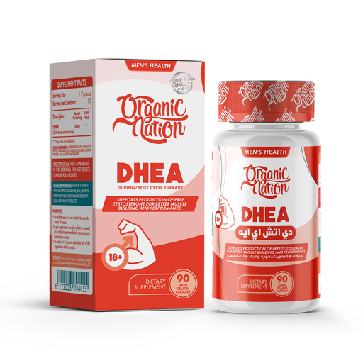 [6222023704015] Organic Nation DHEA - 90 Capsules