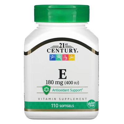 [740985212455] 21st Century Vitamin E 180MG (400IU)-110 Softgels