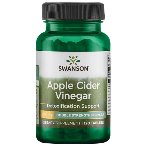 [087614040363] Swanson Apple Cider Vinegar-120Tablets