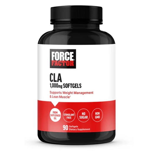 [810126660275] Force Factor Cla 1000Mg Softgels-90Serv-90SoftGels