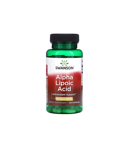 [087614019826] Swanson Alpha Lipoic Acid 100MG-120serv.-120Capsules