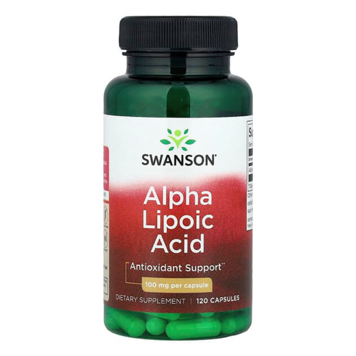 [087614019826] Swanson Alpha Lipoic Acid 100MG-120serv.-120Capsules