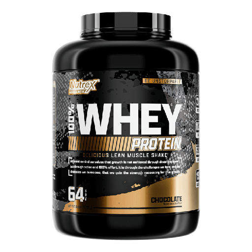 [850026029086] Nutrex Research Whey 100% Protein  64Serv.- 2272G- Chocolate