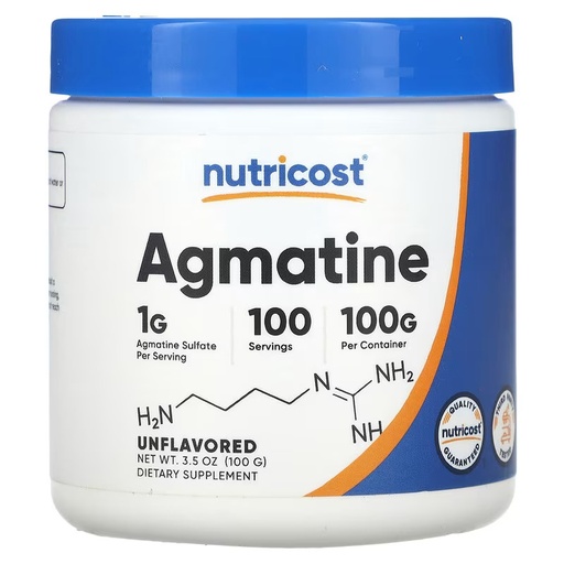 [700425812171] Nutricost Agmatine.-100Serv.-100G-Unflavored