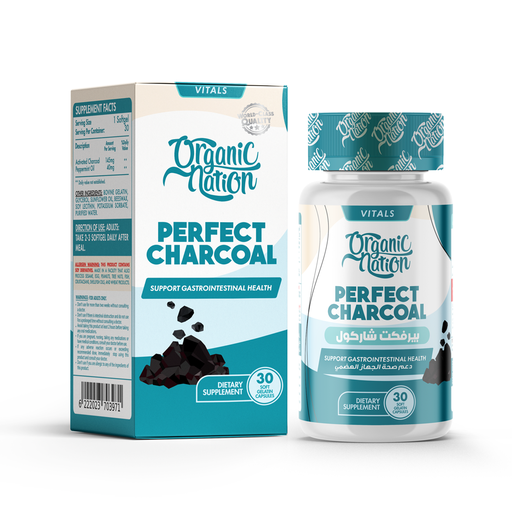 [6222023703971] Organic Nation Perfect Charcoal-30Serv.-30Capsules