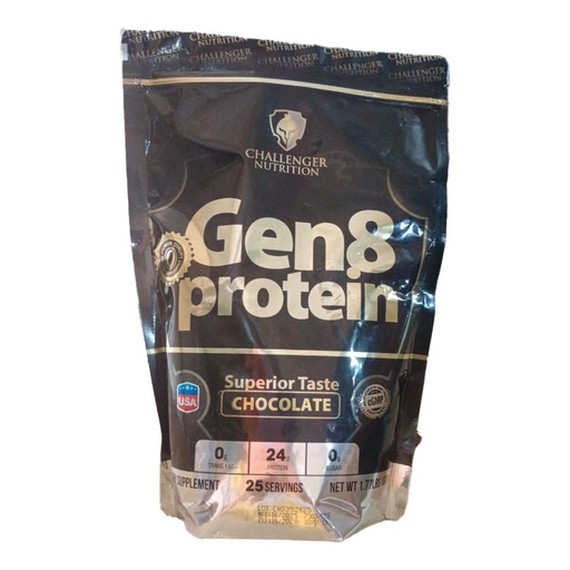 [6223007827270] Challenger Nutrition GEN 8 Protein-25Serv.-800G-Chocolate