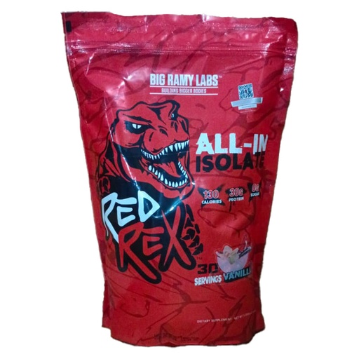 [6223007827195] Big Ramy Labs Red Rex All-in Isolate-30Serv.-1020G-Vanilla