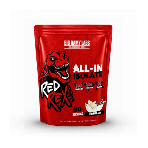 [6223007827195] Big Ramy Labs Red Rex All-in Isolate-30Serv.-1020G-Vanilla