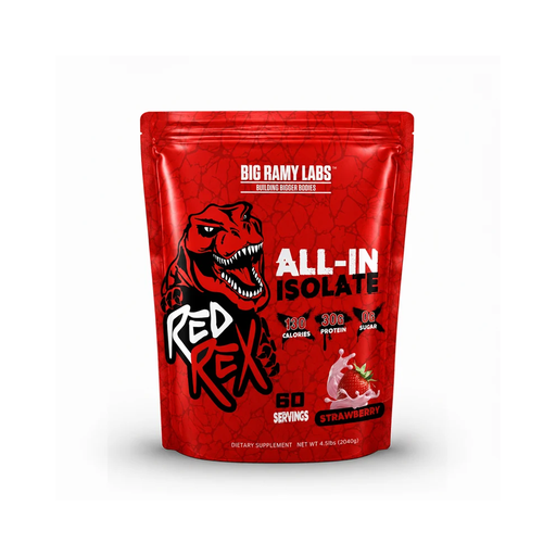 [6223007827188] Big Ramy Labs Red Rex All-in Isolate-30Serv.-1020G-Strawberry