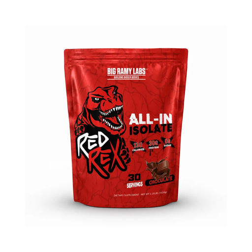 [6223007827171] Big Ramy Labs Red Rex All-in Isolate-30Serv.-1020G-Chocolate