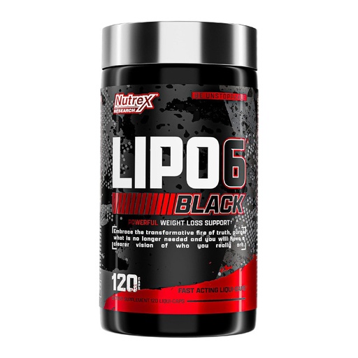 [850005755388] Nutrex Research Lipo 6 Black-40Serv.-120Caps.