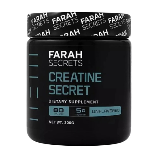 [5999863320088] Farah Secrets Creatine Secret-60Serv.-300GM-Unflavored