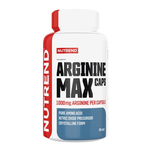 [8594073170491] Nutrend Arginine Max Caps 1000MG Arginine-30Serv.-90Caps