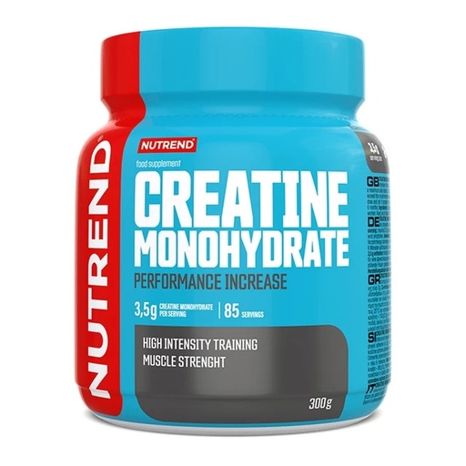 [8594073174949] Nutrend Creatine Monohydrate Performance Increase-85Serv.-300G