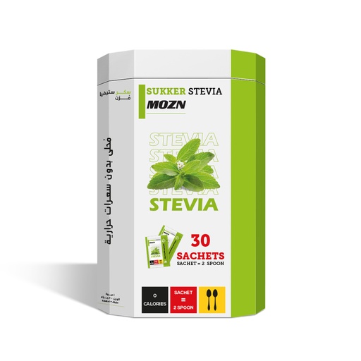 [6772504535343] Mozn Sukker Stevia-30Serv-60G