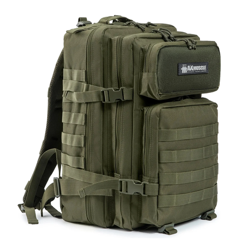 [6222023704855] Max Muscle Tactical Backpack 45L-Dark Green