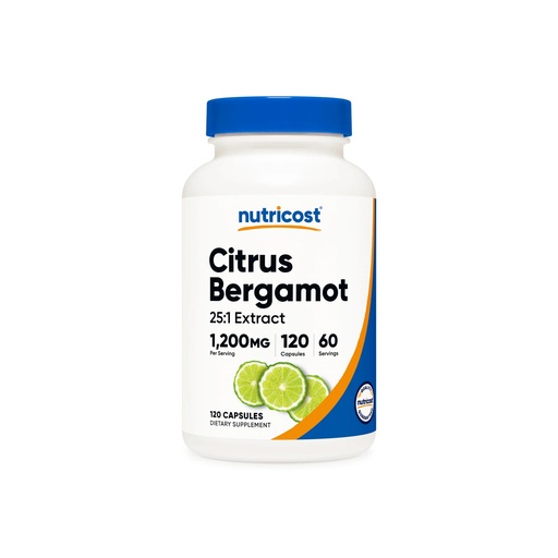 [810014678412] Nutricost Citrus Bergamot.-60Serv.-120Capsules