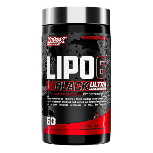 [850073732151] Nutrex Research Lipo 6 Black Ultra Concentrate-60Serv.-60Caps