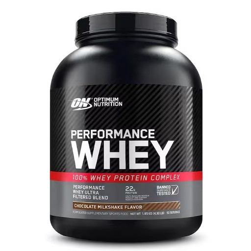 [9351978001065] Optimum Nutrition Performance 100% Whey Complex-50Serv.-1.95kg-Chocolate Milkshake