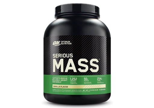 [748927064155] Optimum Nutrition Serious Mass-8Serv.-2.72KG-Vanilla