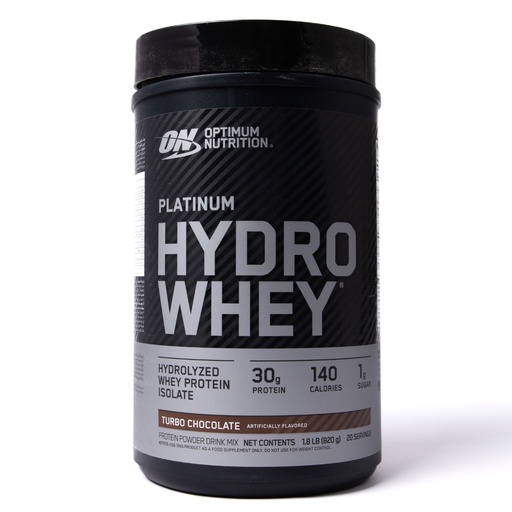 [748927068733] Optimum Nutrition Platinum Hydro Whey-20Serv.-820G-Turbo Chocolate
