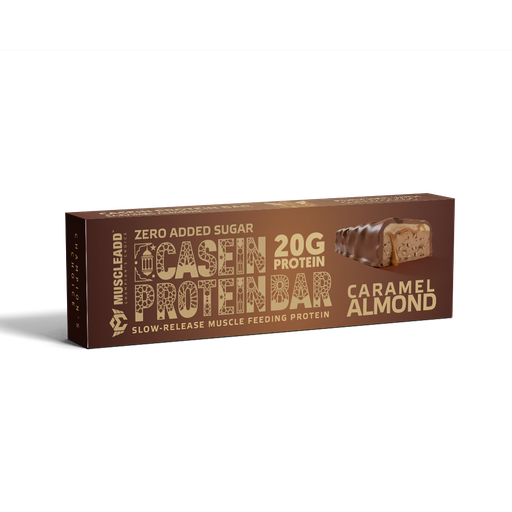 [6222023705067] Muscle Add Casein Protein Bar-70G-Caramel Almond