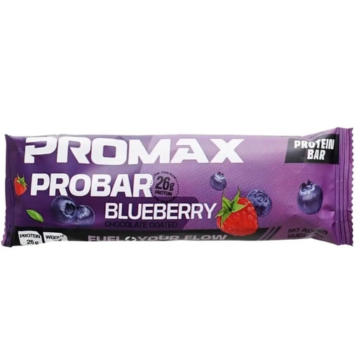 [6224003852082] Promax Probar Protein Bar-70G-Blueberry Chocolate Coated
