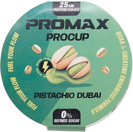 [6224003852198] Promax Procup.-25g Protein-80G-Pistachio Dubai