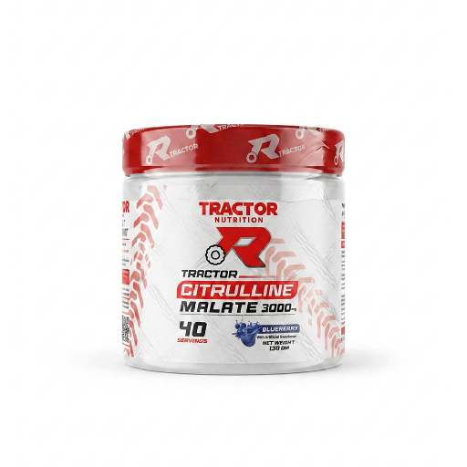 [6224009174287] Tractor Nutrition Citrulline Malate-40Serv.-120G-Blueberry