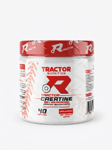 [6224009174904] Tractor Nutrition Creatine 100%Micronized Creatine-120g-40serv.-Unflavored