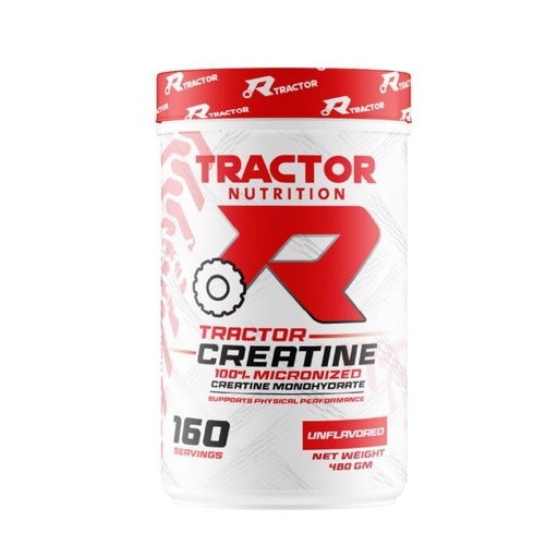 [6224009174911] Tractor Nutrition 100% Micronized Creatine-480g-160serv.-Unflavored