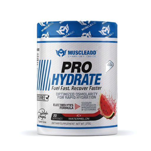[6223007828888] Muscle Add ProHydrate Electrolytes Mix-20Serv.-370G.-Icy Watermelon