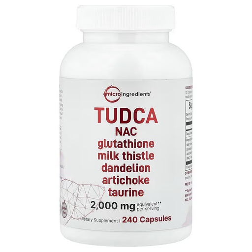 [850074438205] MicroIngredients TUDCA.-240 Capsules