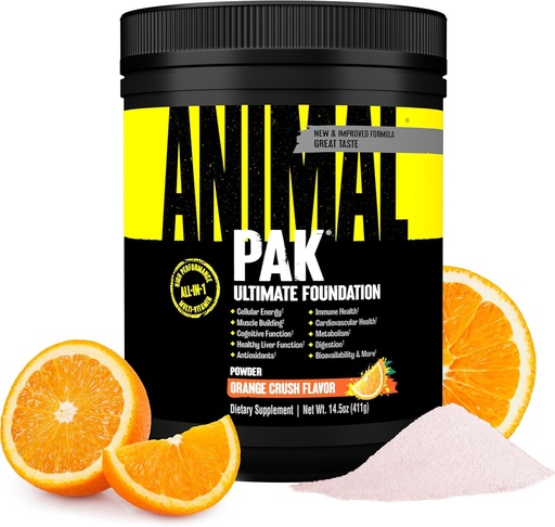 [039442033529] Universal Animal Pak Ultimate Foundation 30Serv.-411G-Orange Crush