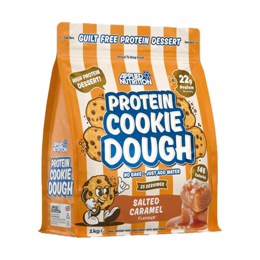 [5056555208113] Applied Nutrition Protein Cookie Dough.-25Serv.-1KG-Salted Caramel