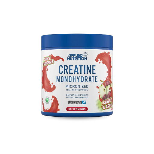 [5056555202128] Applied Nutrition Creatine Monohydrate.-50Serv.-250G-Cherry &amp; Apple