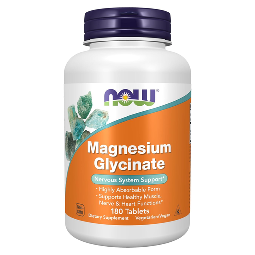 [733739012890] Now Foods Magnesium Glycinate-90Serv.-180Tablets