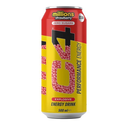 [5056569901604] Cellucor C4 Energy Carbonated.-500Ml-Strawberry