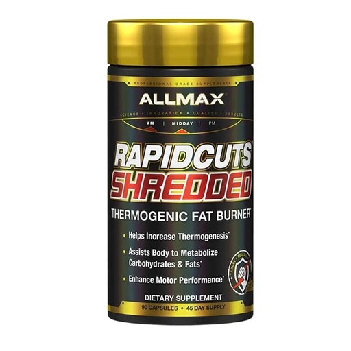 [665553201757] Allmax Rapidcuts Shredded Thermogenic Fat Burner.-90Caps