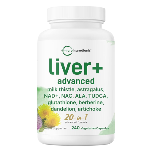 [850069023645] Micro ingredients Liver + Advanced.-240 Veggie Capsules