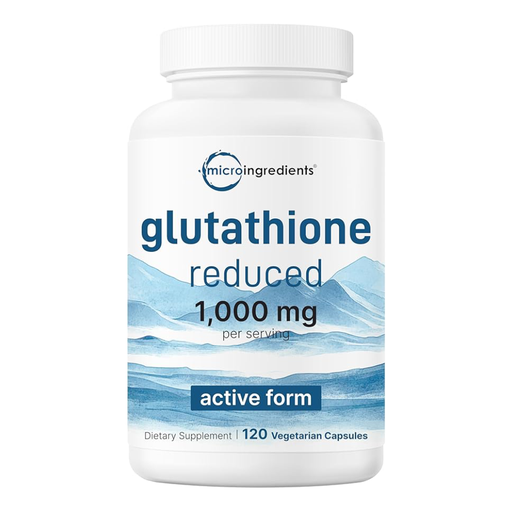 [850069023867] Micro Ingredients Glutathione 1,000mg.-120 Veggie Capsules