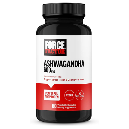 [810126660978] Force Factor Ashwagandha.-60 Capsules