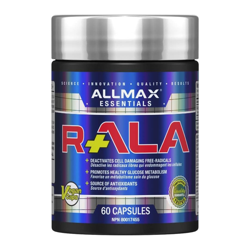 [665553202655] AllMax R+ALA Antioxidant.-60Serving.-60Capsules