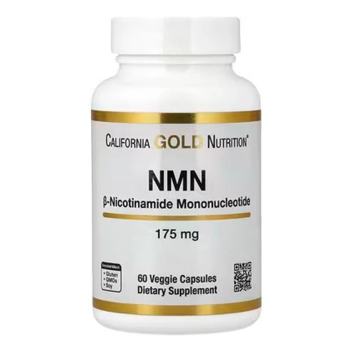 [898220019205] California Gold Nutrition NMN 175mg.-60 Veggie Capsules