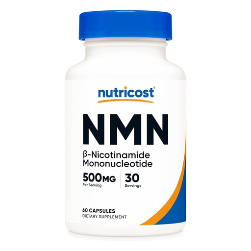 [810014673356] Nutricost NMN (Nicotinamide Mononucleotide) 500mg.-30Serving.-60Capsules