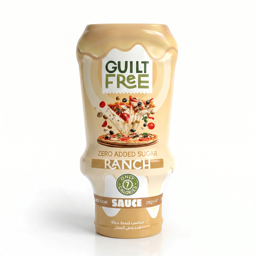 [6222023704671] Organic Nation Guilt Free Sauce - Zero Added Sugar - Ranch - 350Ml