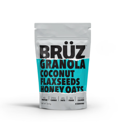 [7451106945888] Bruz Granola Coconut Flaxseeds Honey oats.-320G