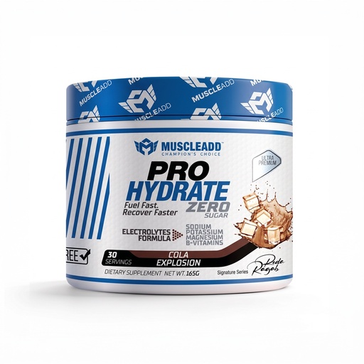 [6223007828932] Muscle Add ProHydrate Zero Sugar-30Serv.-165G.-Cola Explosion